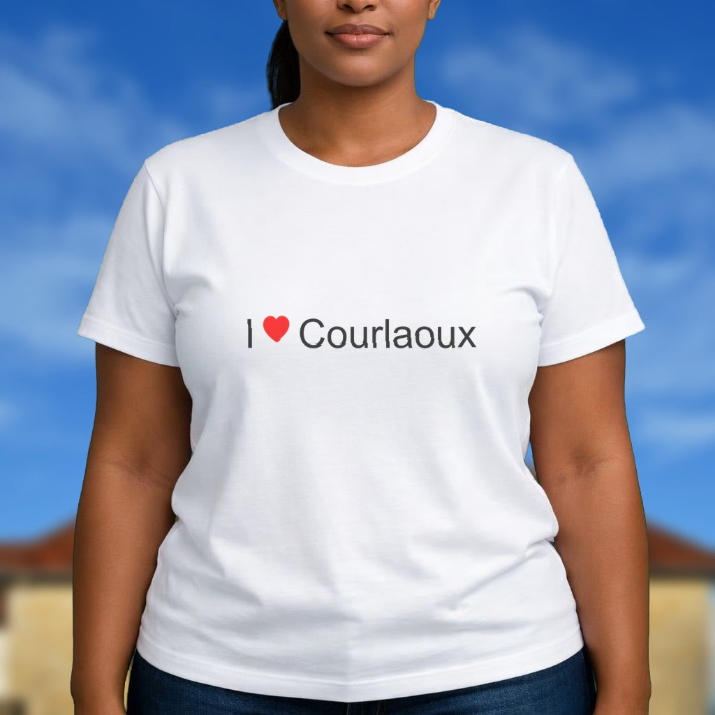 T-shirt I love courlaoux