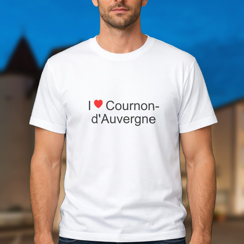 T-shirt I love cournon-d'auvergne