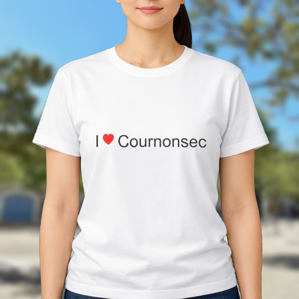 T-shirt I love cournonsec