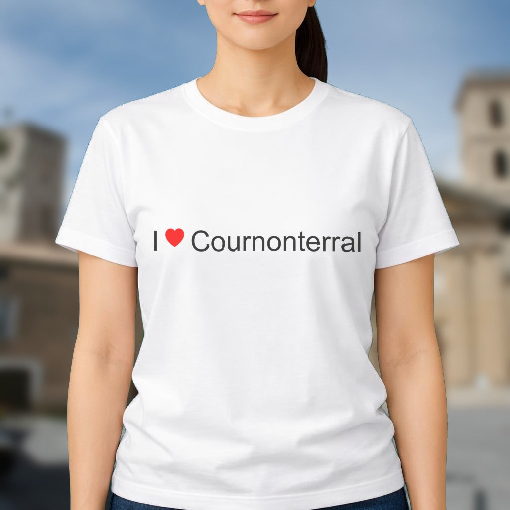 T-shirt I love cournonterral