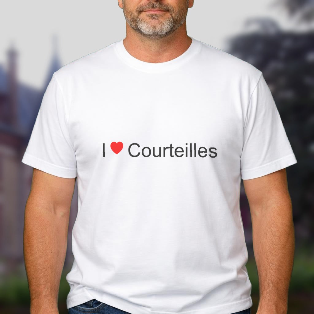 T-shirt I love courteilles