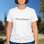 T-shirt I love courthézon