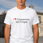 T-shirt I love cousances-les-forges