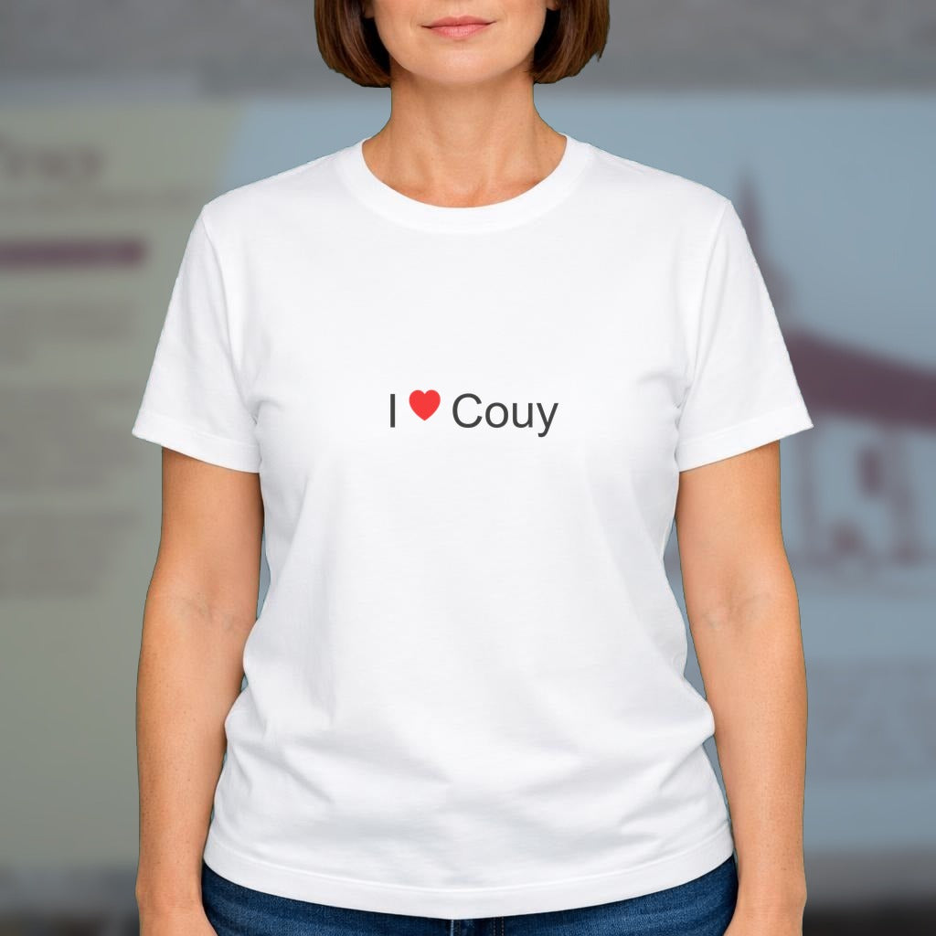 T-shirt I love couy
