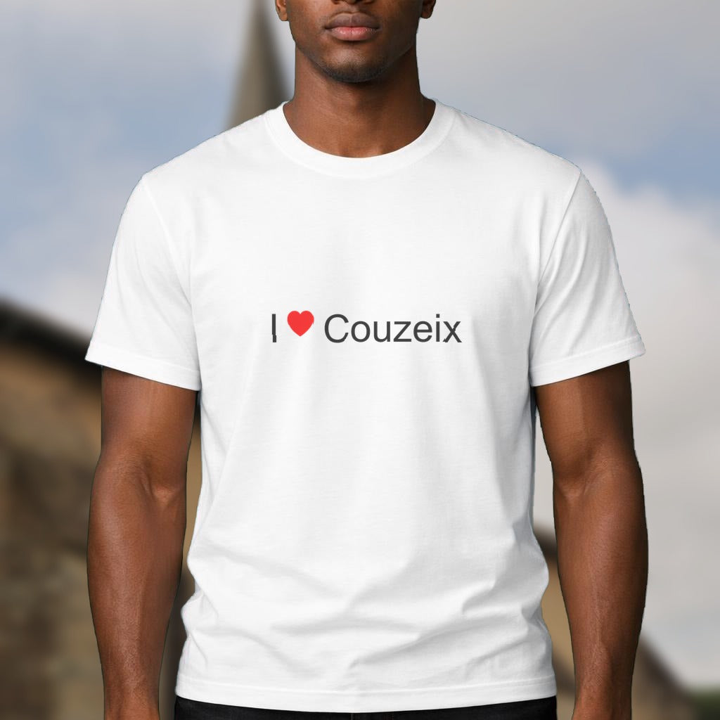 T-shirt I love couzeix