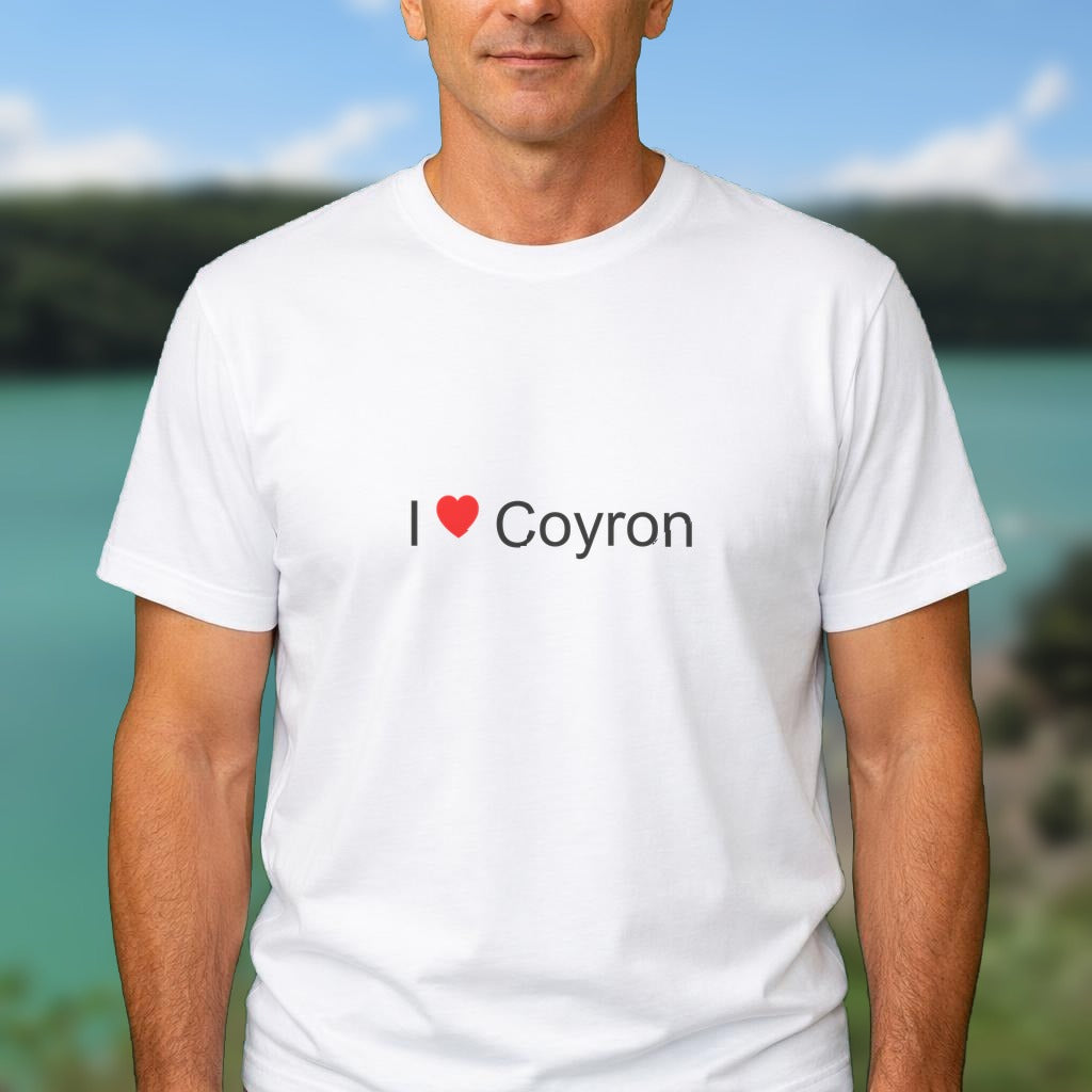 T-shirt I love coyron