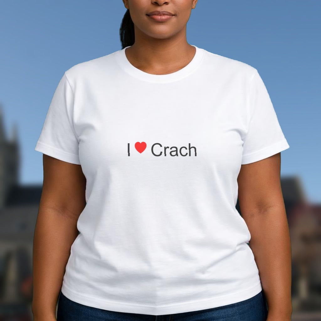 T-shirt I love crach