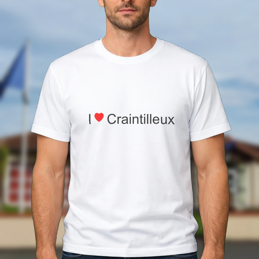 T-shirt I love craintilleux