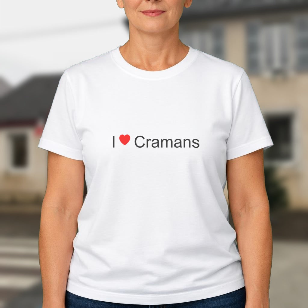 T-shirt I love cramans