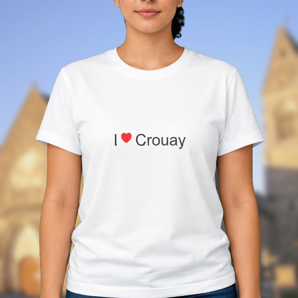 T-shirt I love crouay