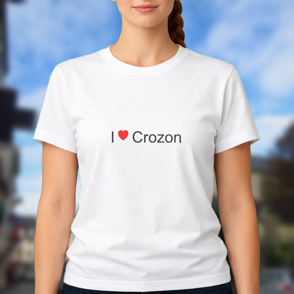 T-shirt I love crozon