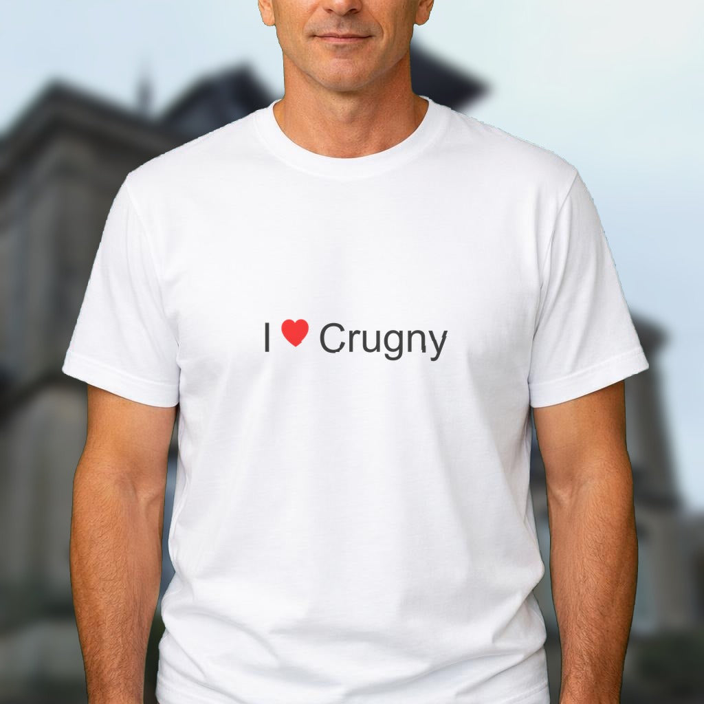 T-shirt I love crugny