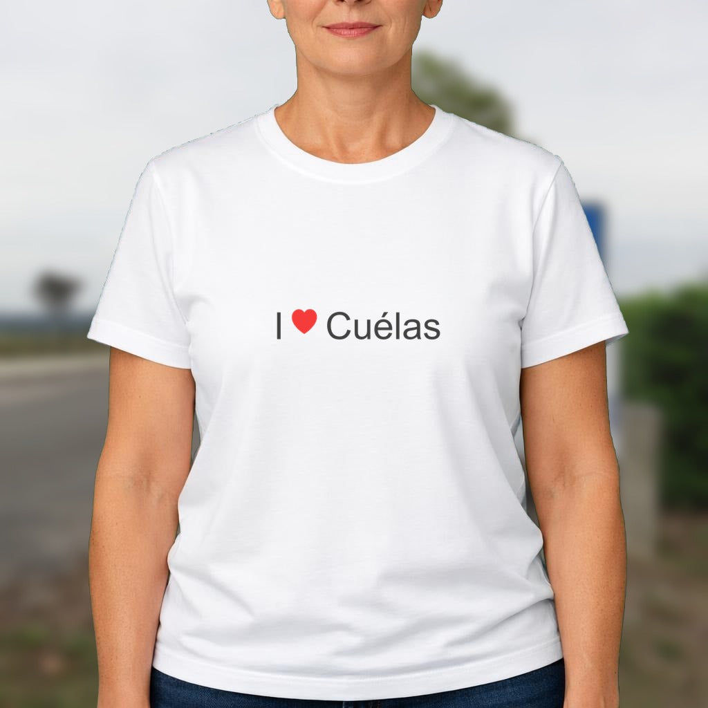 T-shirt I love cuélas
