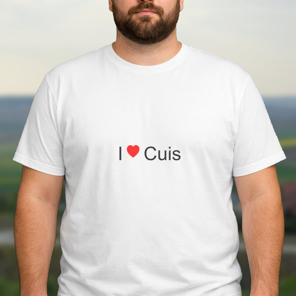 T-shirt I love cuis