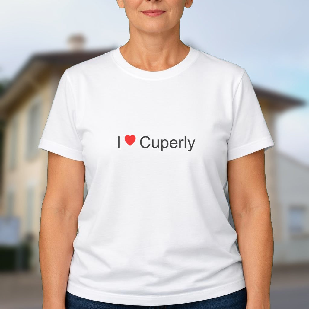 T-shirt I love cuperly
