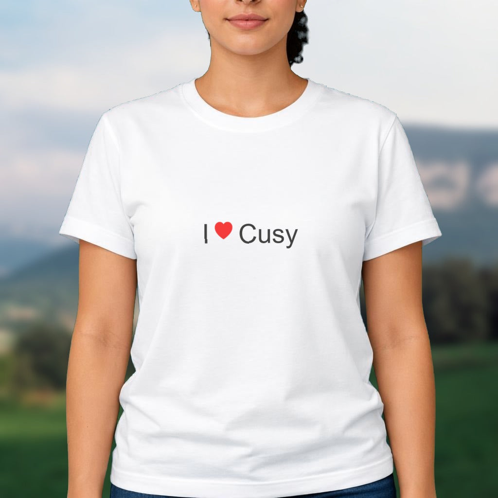 T-shirt I love cusy