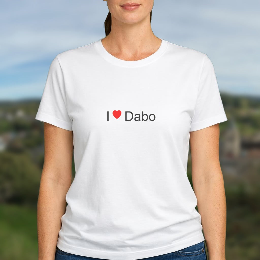 T-shirt I love dabo