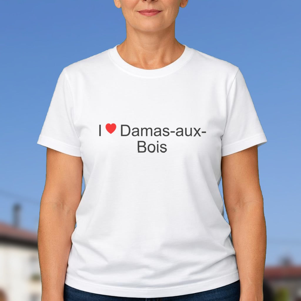 T-shirt I love damas-aux-bois