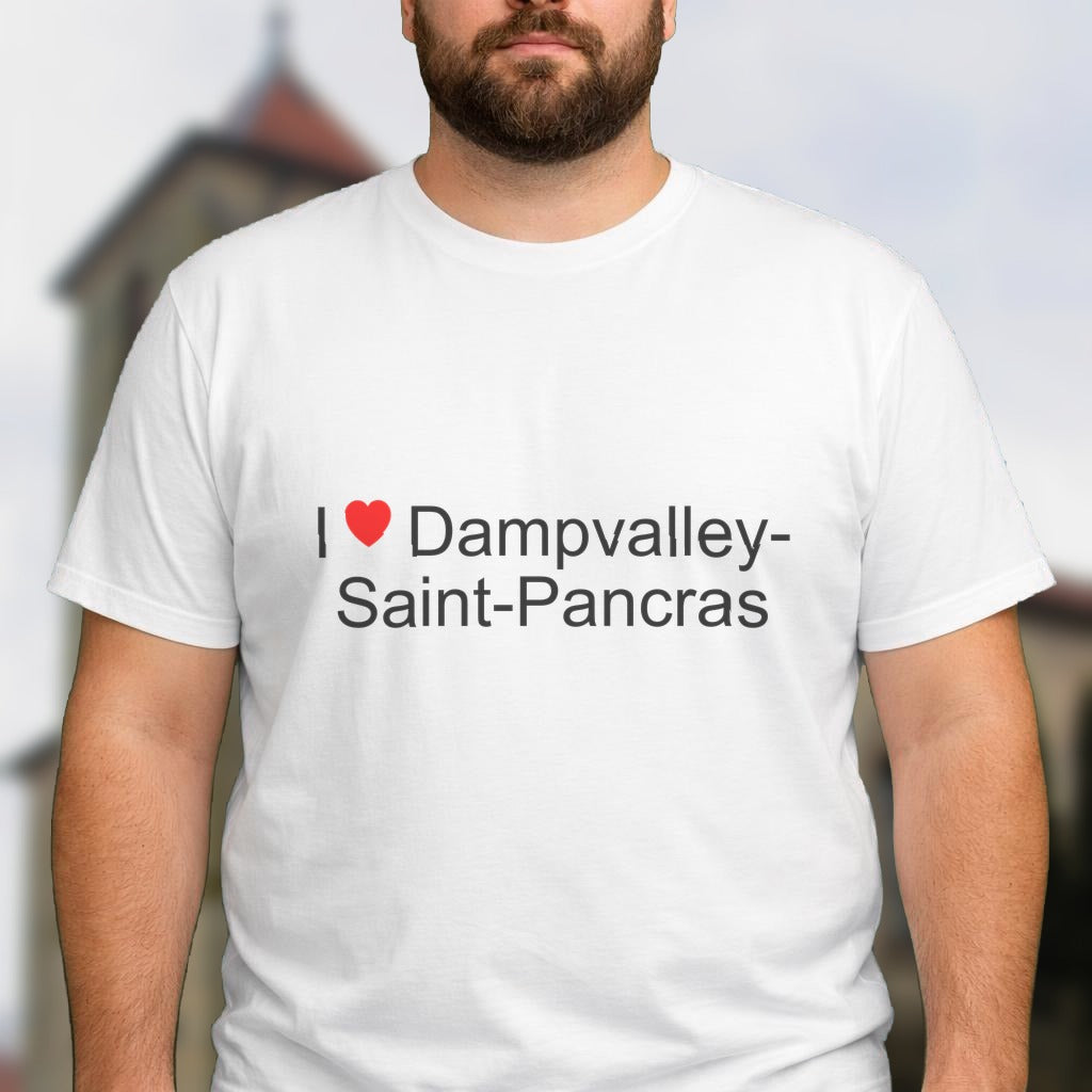 T-shirt I love dampvalley-saint-pancras