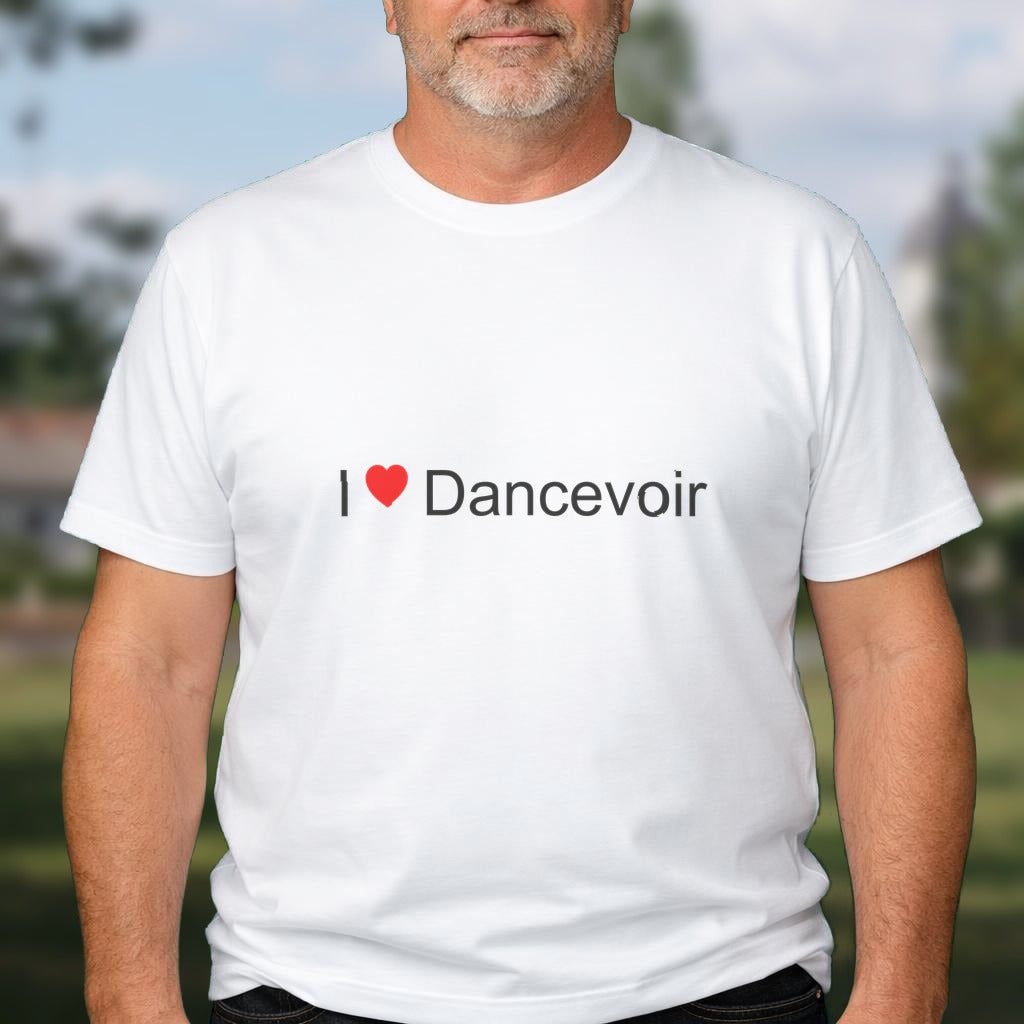 T-shirt I love dancevoir