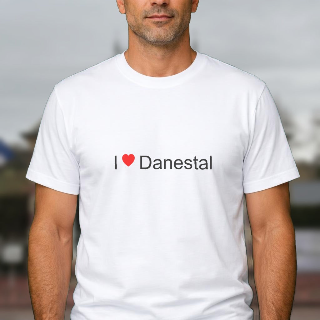 T-shirt I love danestal