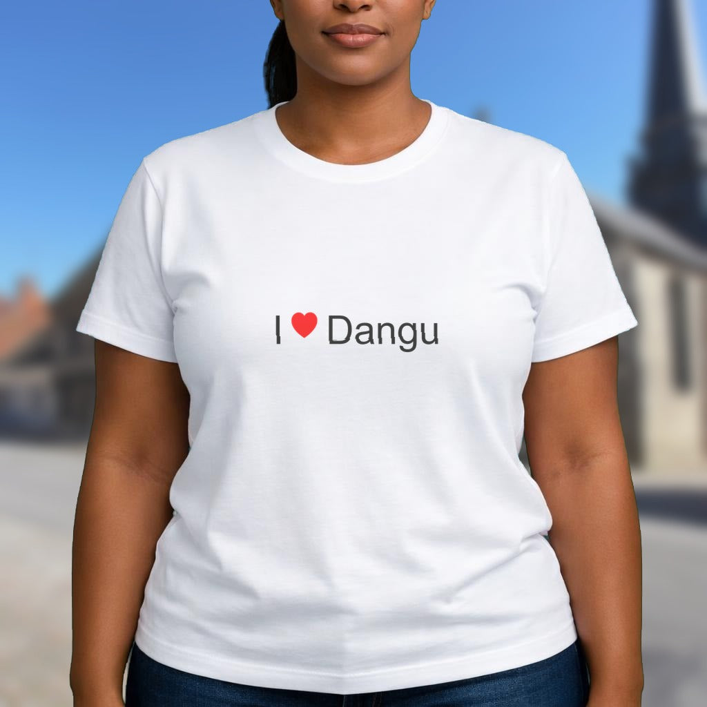 T-shirt I love dangu