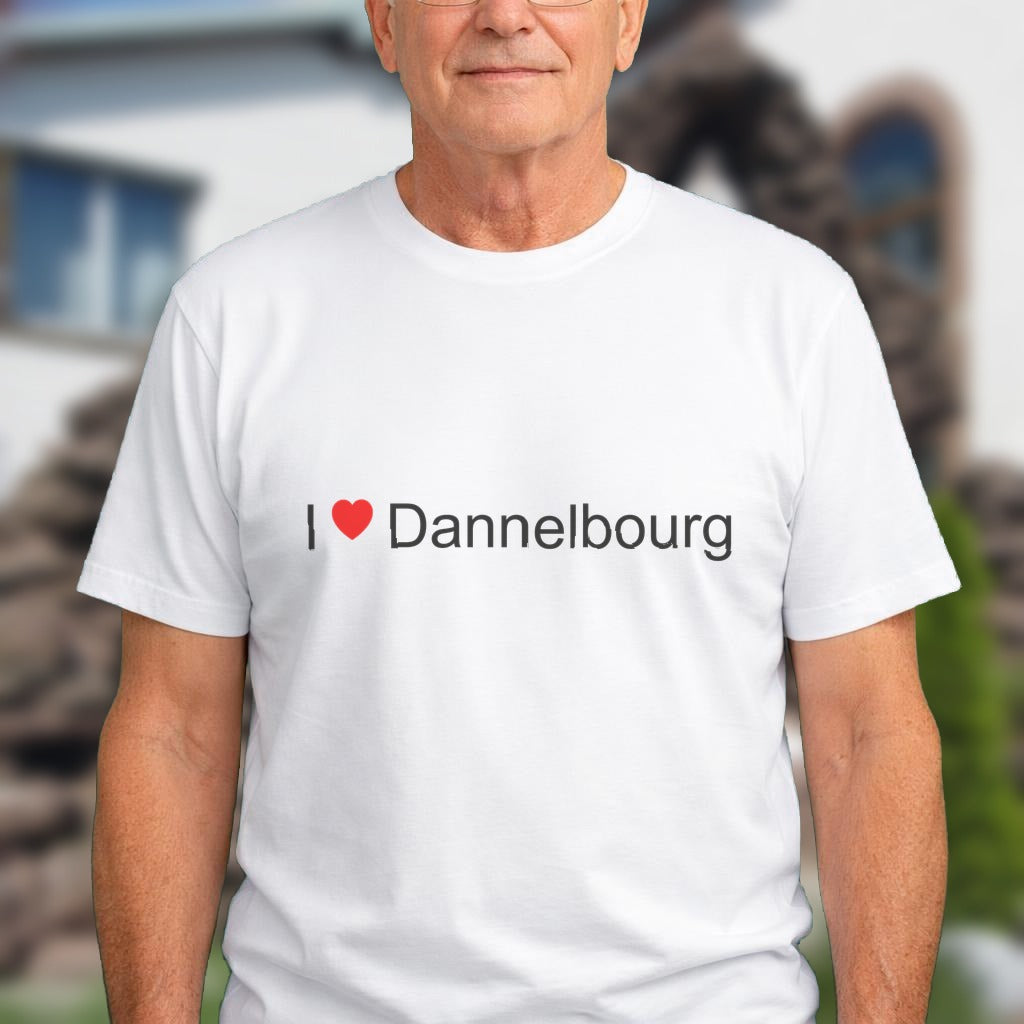 T-shirt I love dannelbourg