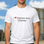 T-shirt I love darney-aux-chênes