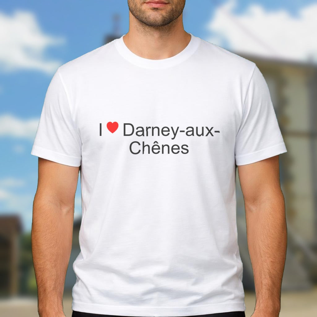 T-shirt I love darney-aux-chênes