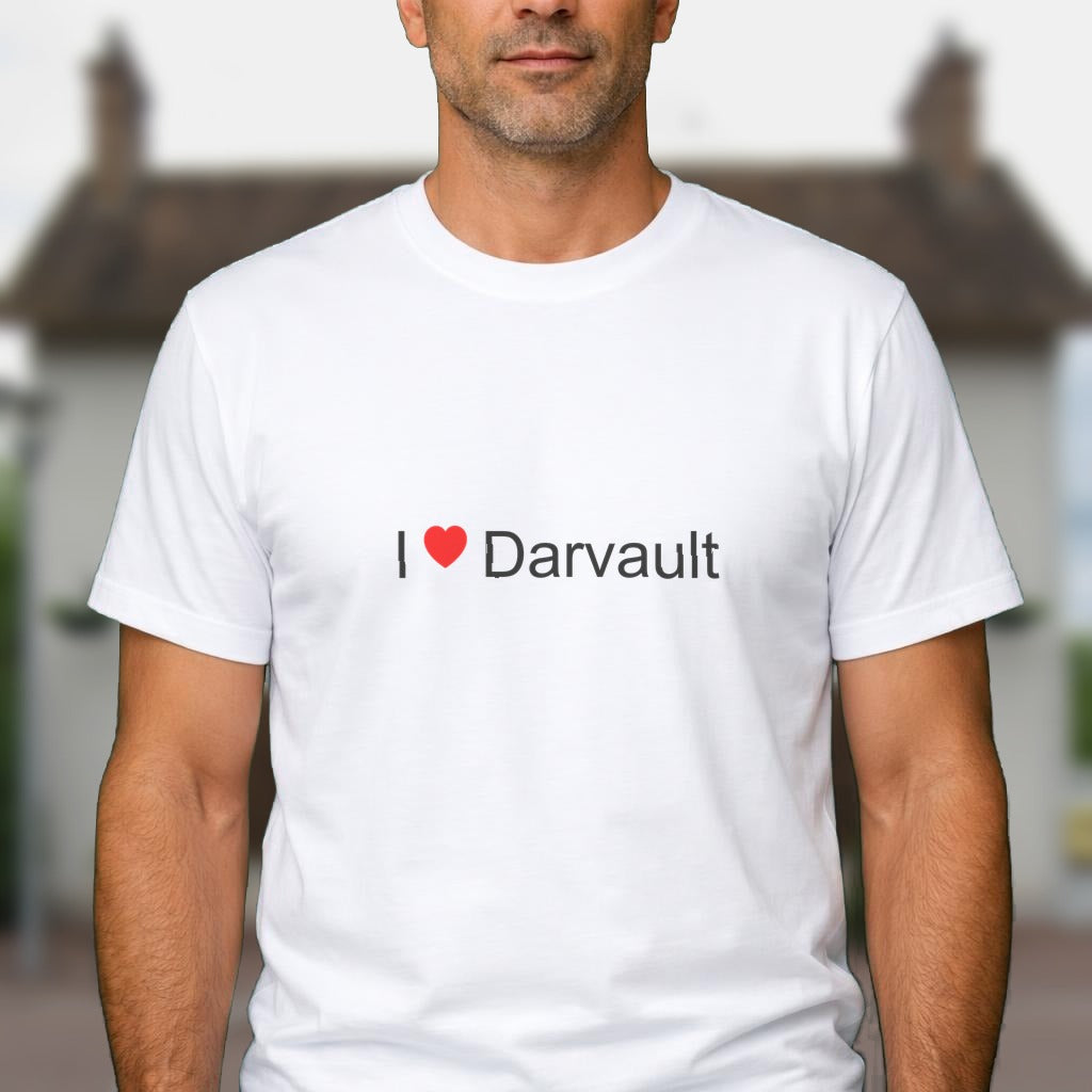 T-shirt I love darvault