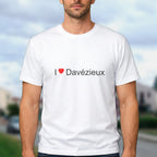 T-shirt I love davézieux