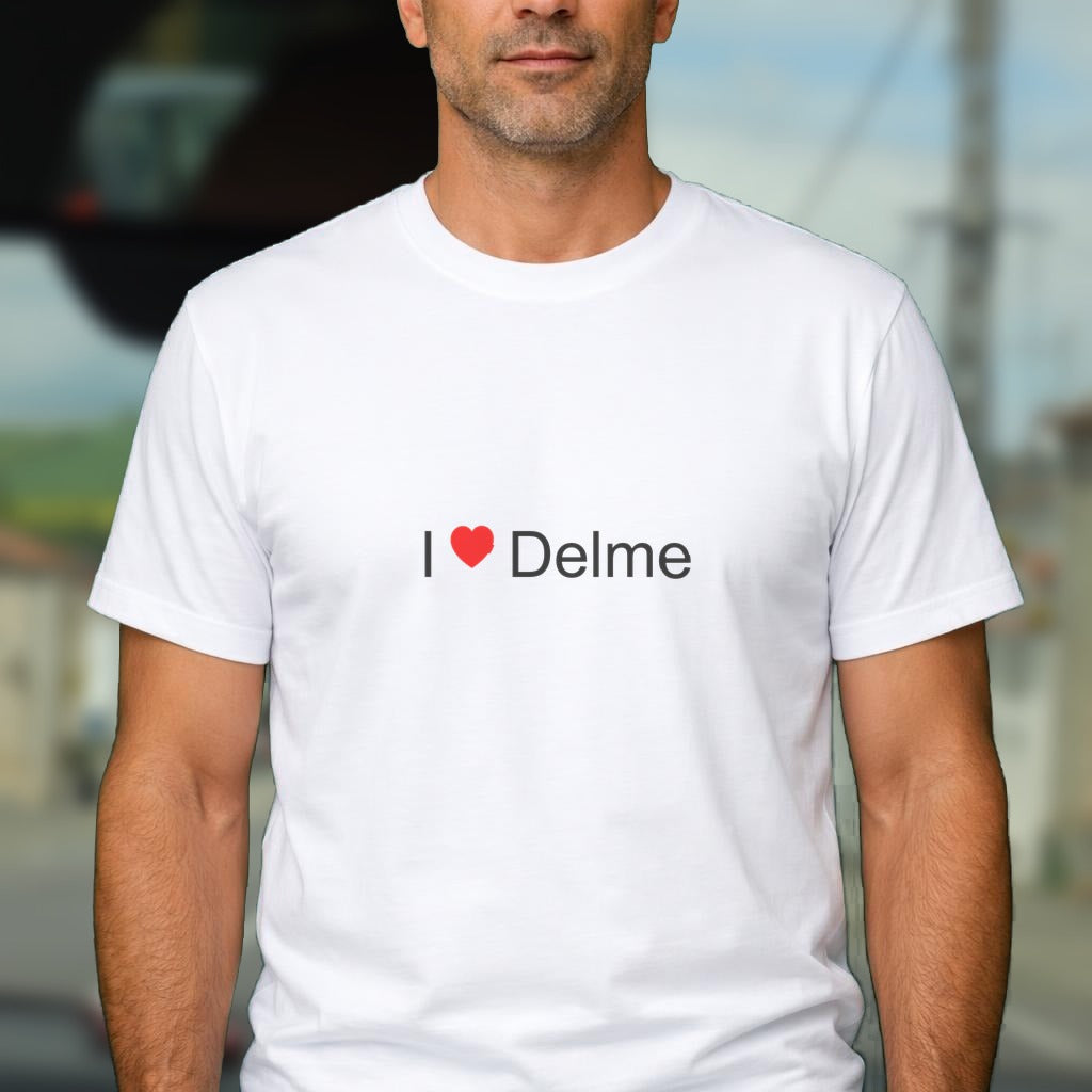 T-shirt I love delme