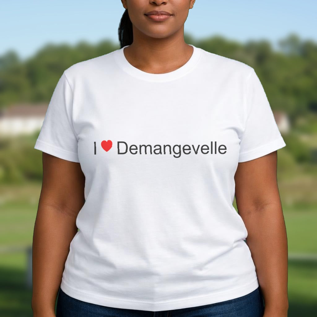 T-shirt I love demangevelle