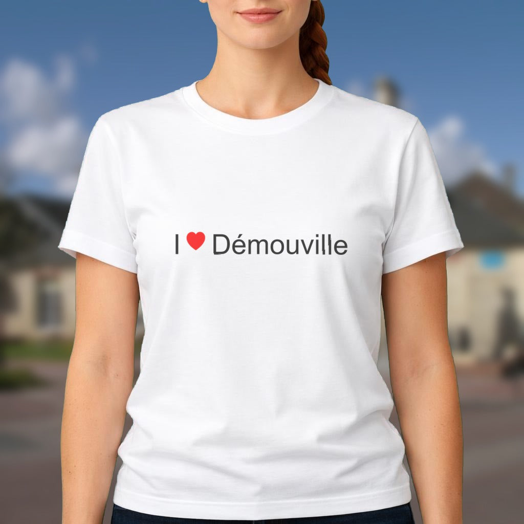 T-shirt I love démouville