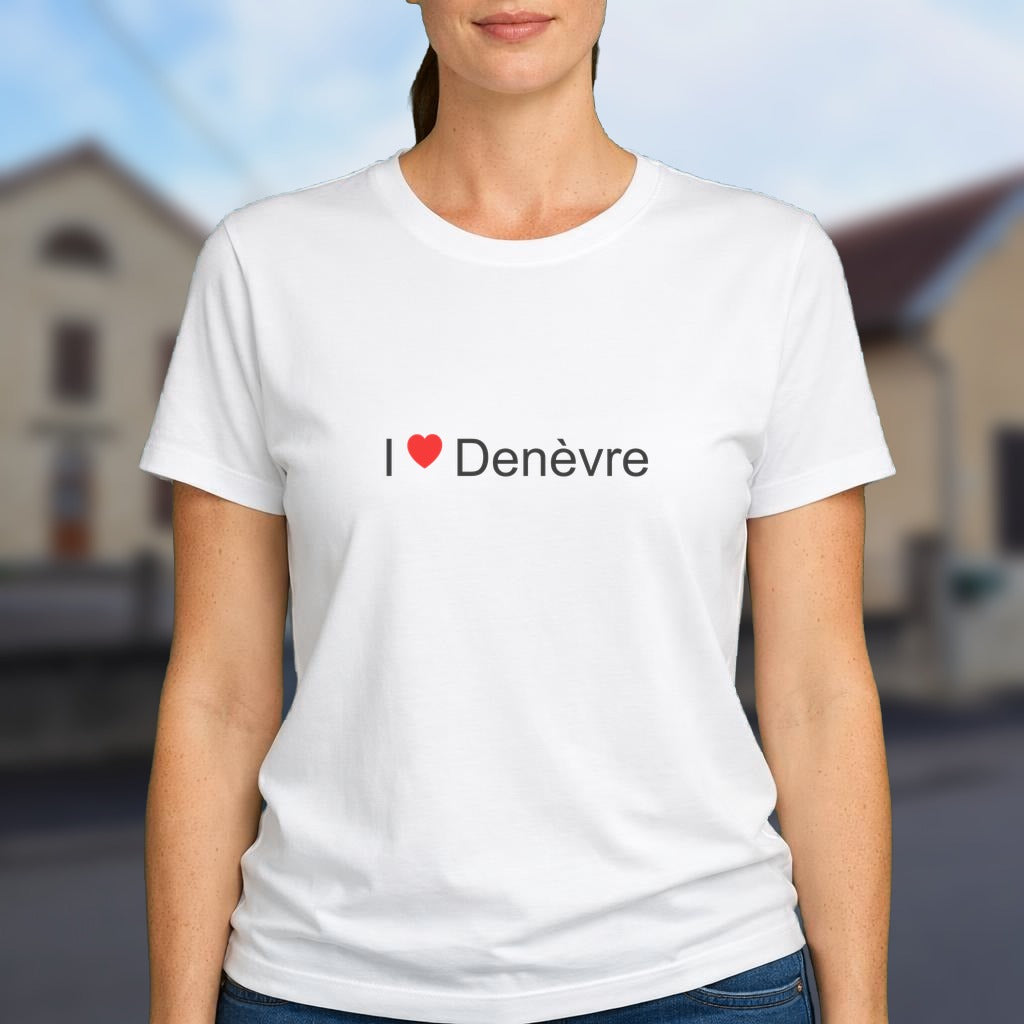 T-shirt I love denèvre