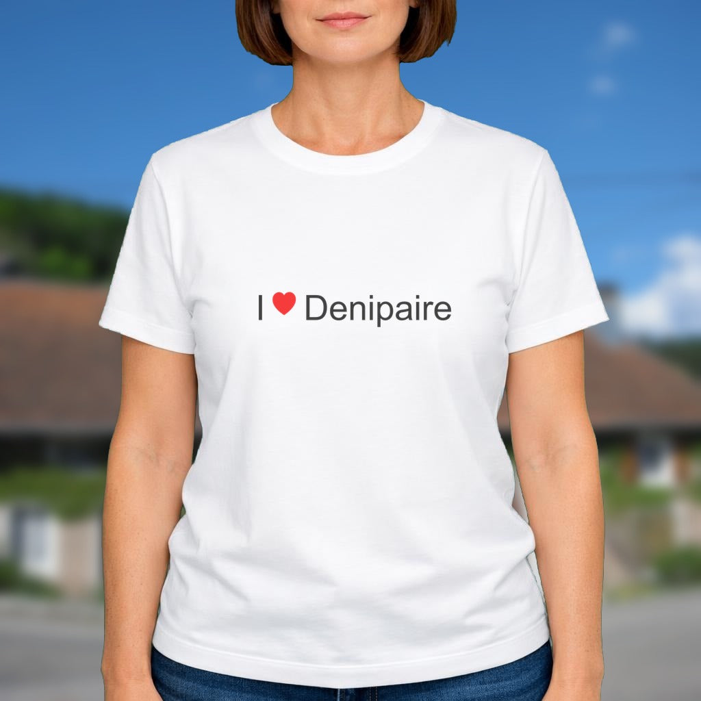 T-shirt I love denipaire