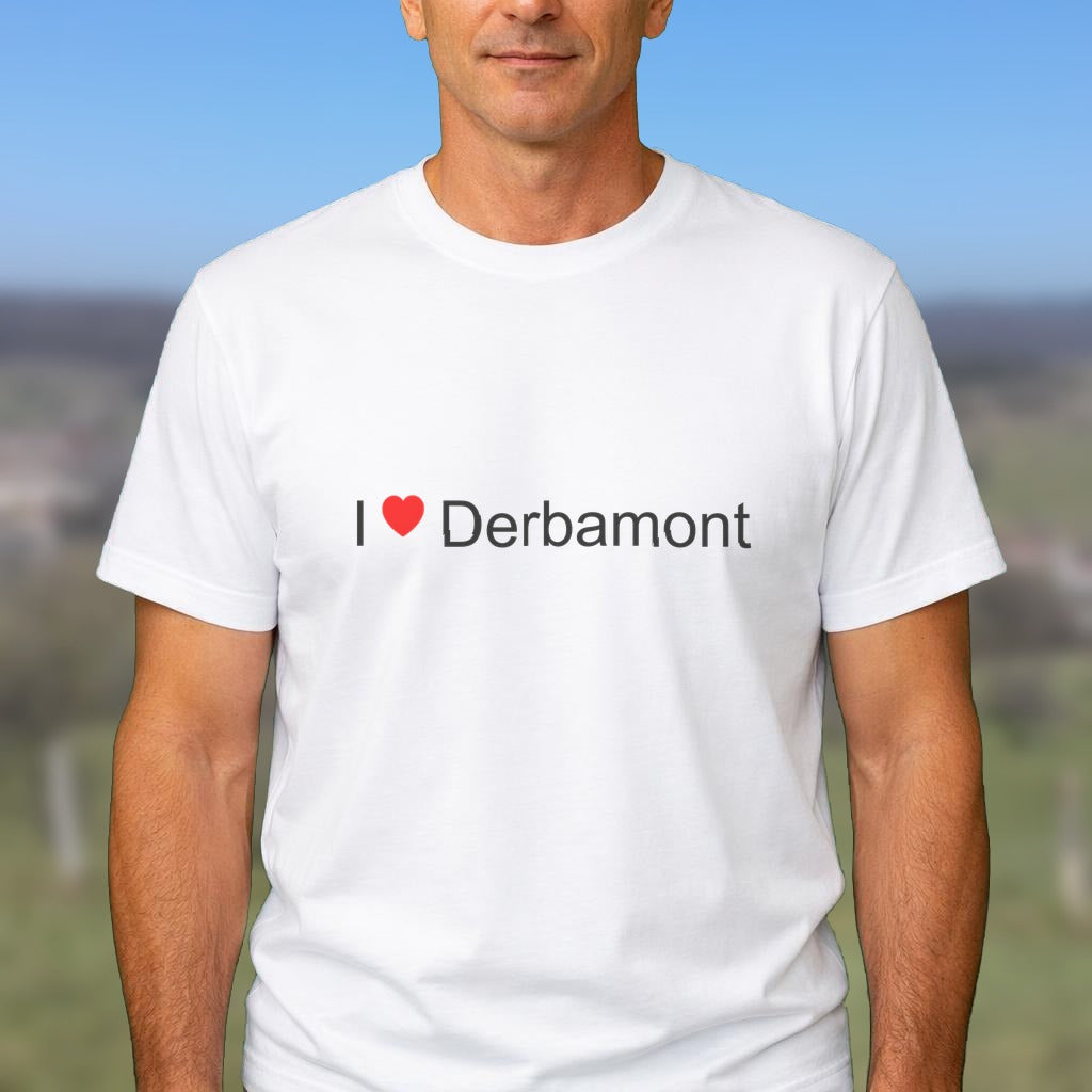 T-shirt I love derbamont
