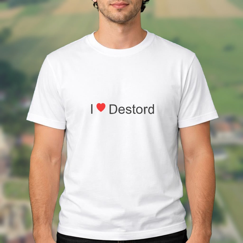 T-shirt I love destord