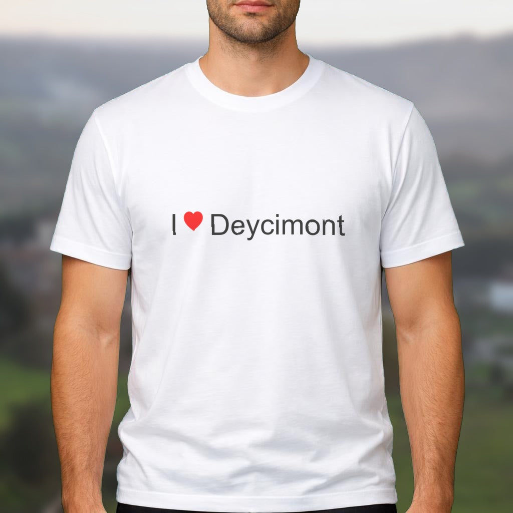 T-shirt I love deycimont