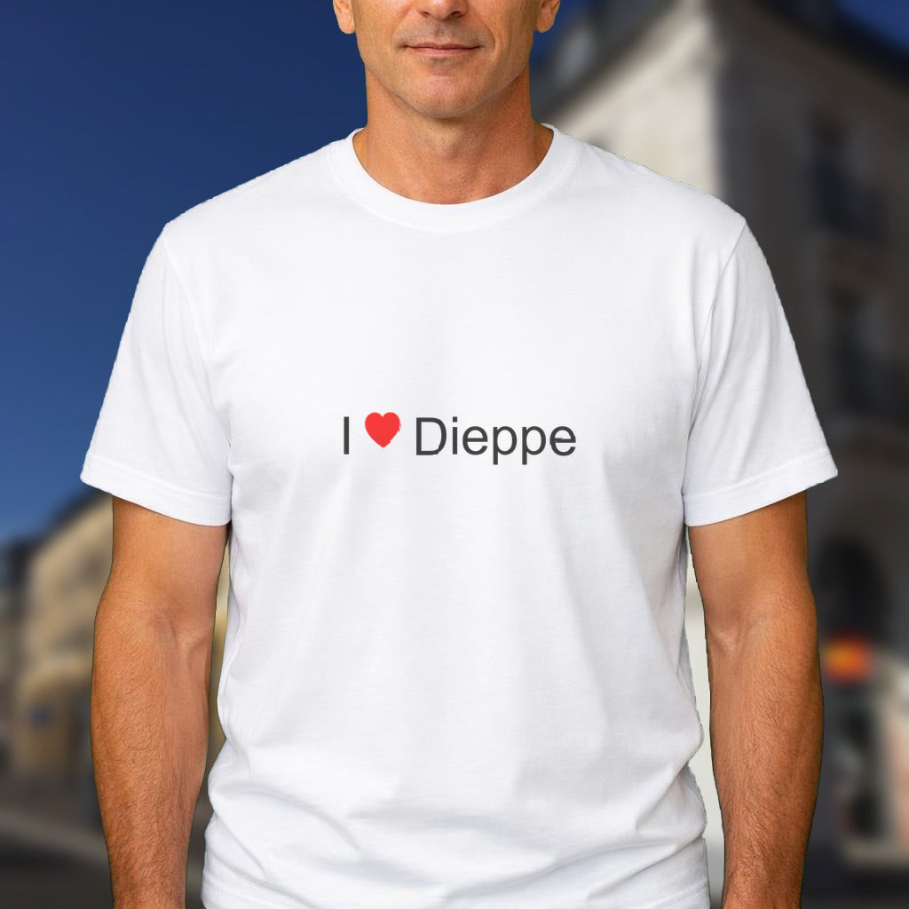 T-shirt I love dieppe