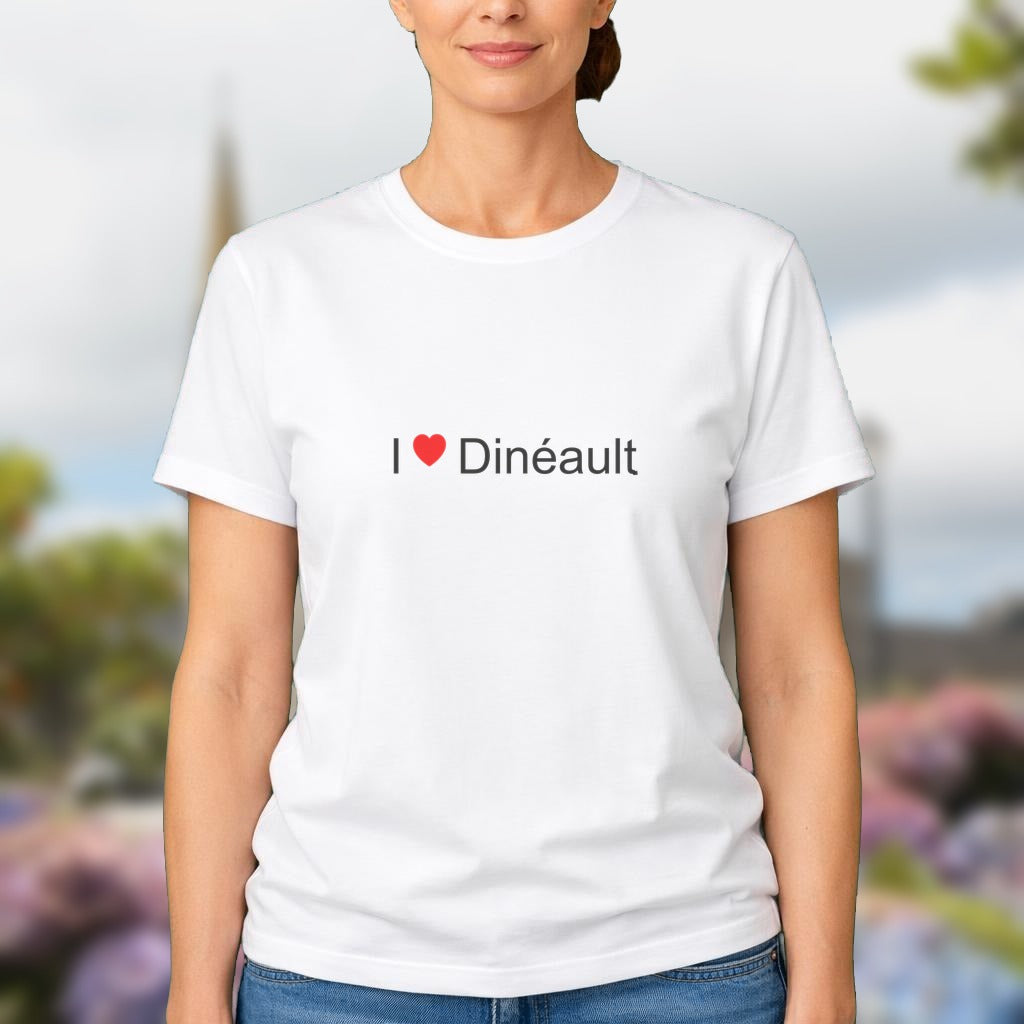 T-shirt I love dinéault