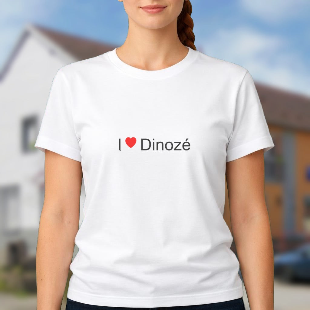T-shirt I love dinozé