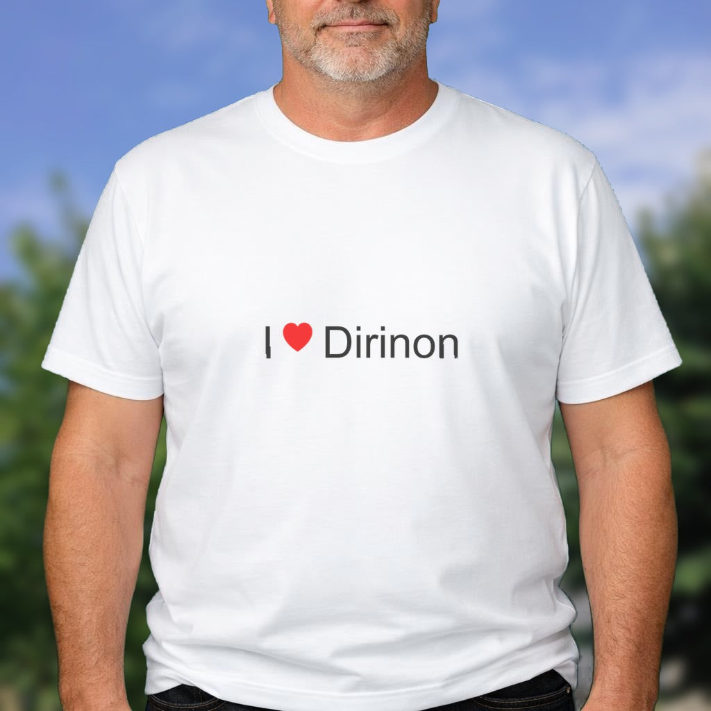 T-shirt I love dirinon