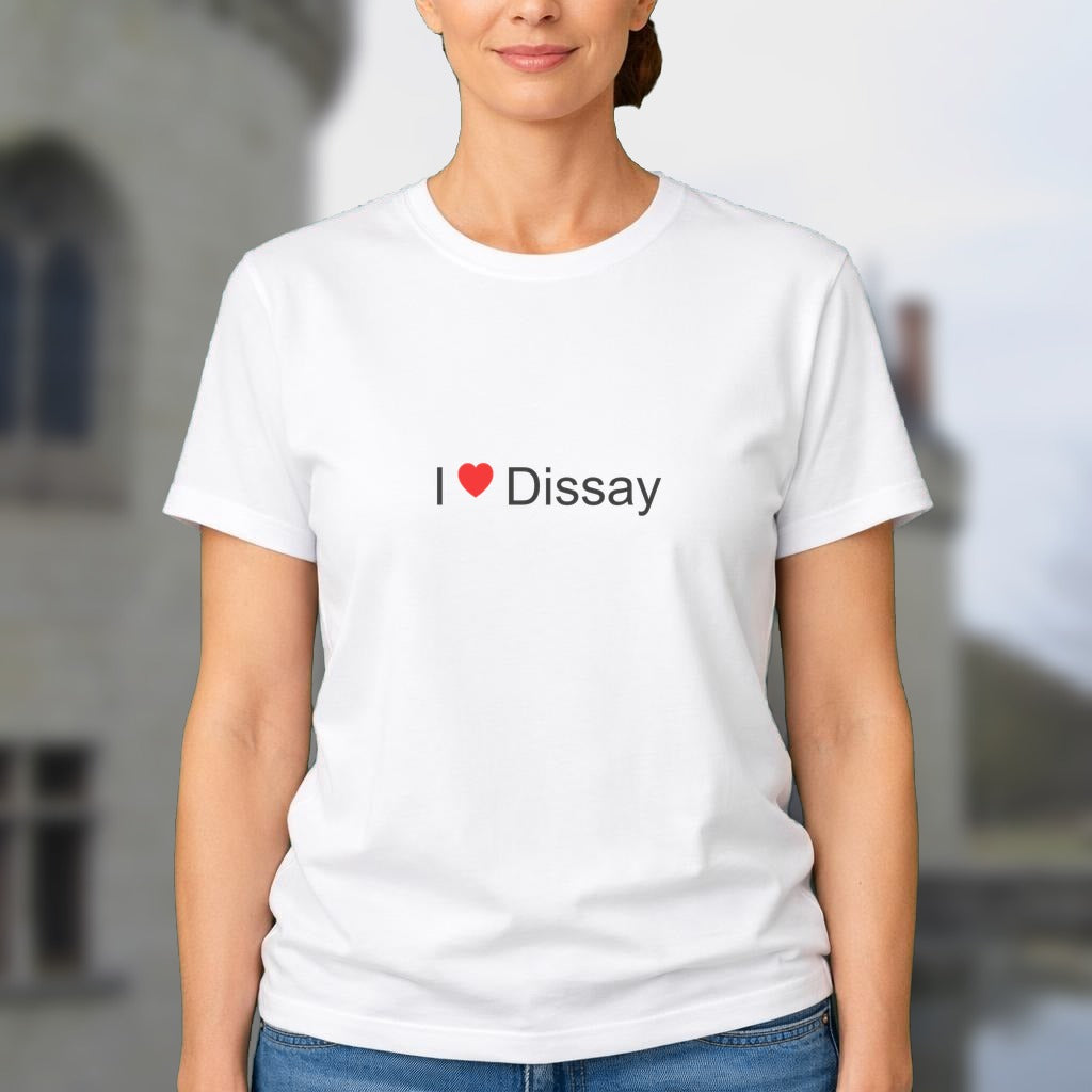 T-shirt I love dissay
