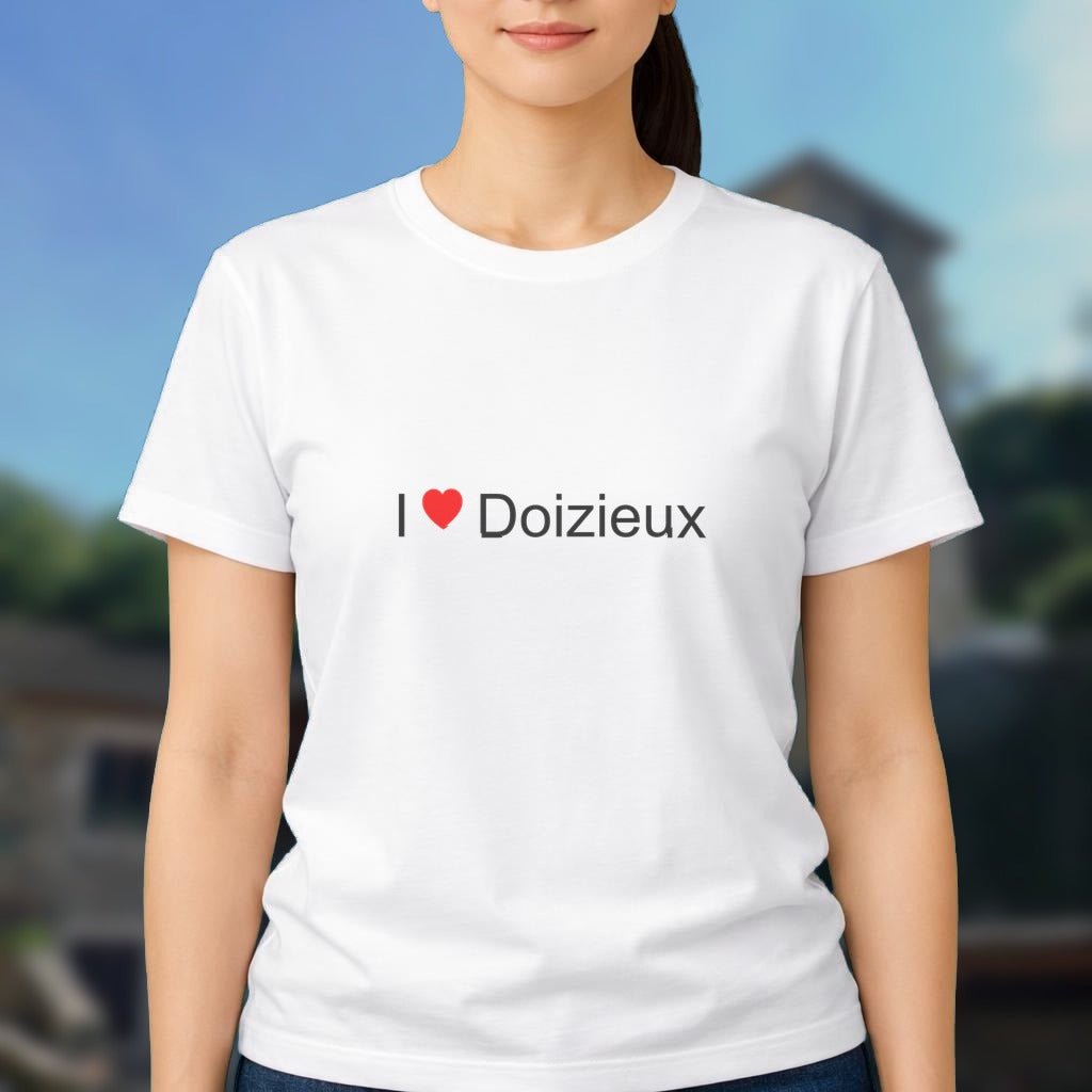 T-shirt I love doizieux