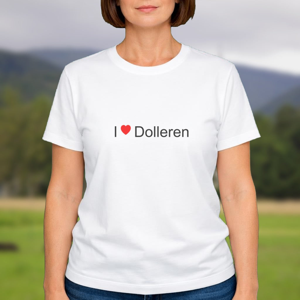 T-shirt I love dolleren