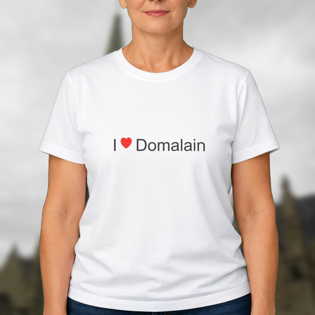 T-shirt I love domalain