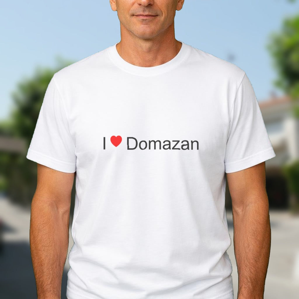 T-shirt I love domazan
