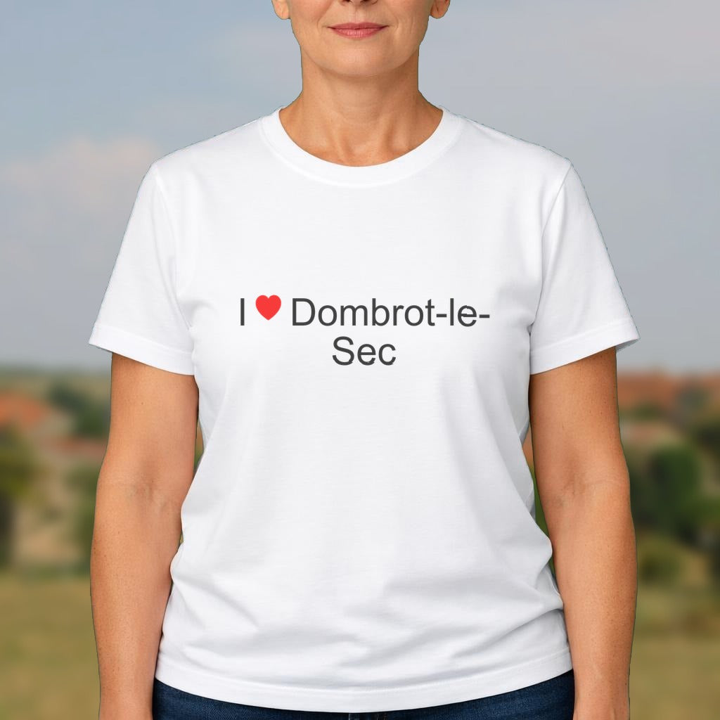 T-shirt I love dombrot-le-sec