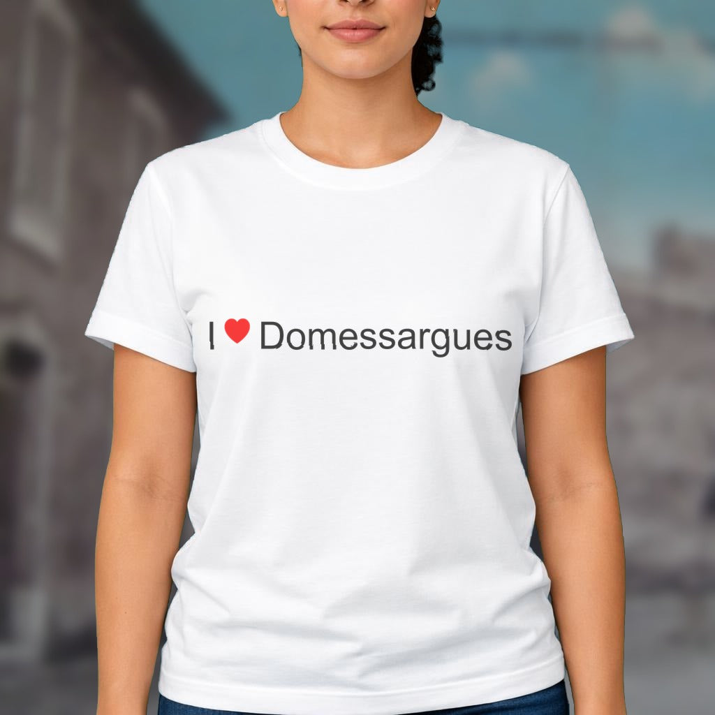 T-shirt I love domessargues